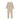 Mema Knits Embroidered collar sand onesie & overall