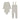 Mema Knits Embroidered collar blue onesie & overall
