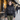 Scotch Bonnet Waisted black coat
