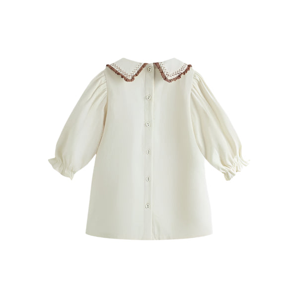 C'era Una Volta Sabrina cream dress
