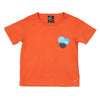 Spray logo orange t-shirt by Colmar