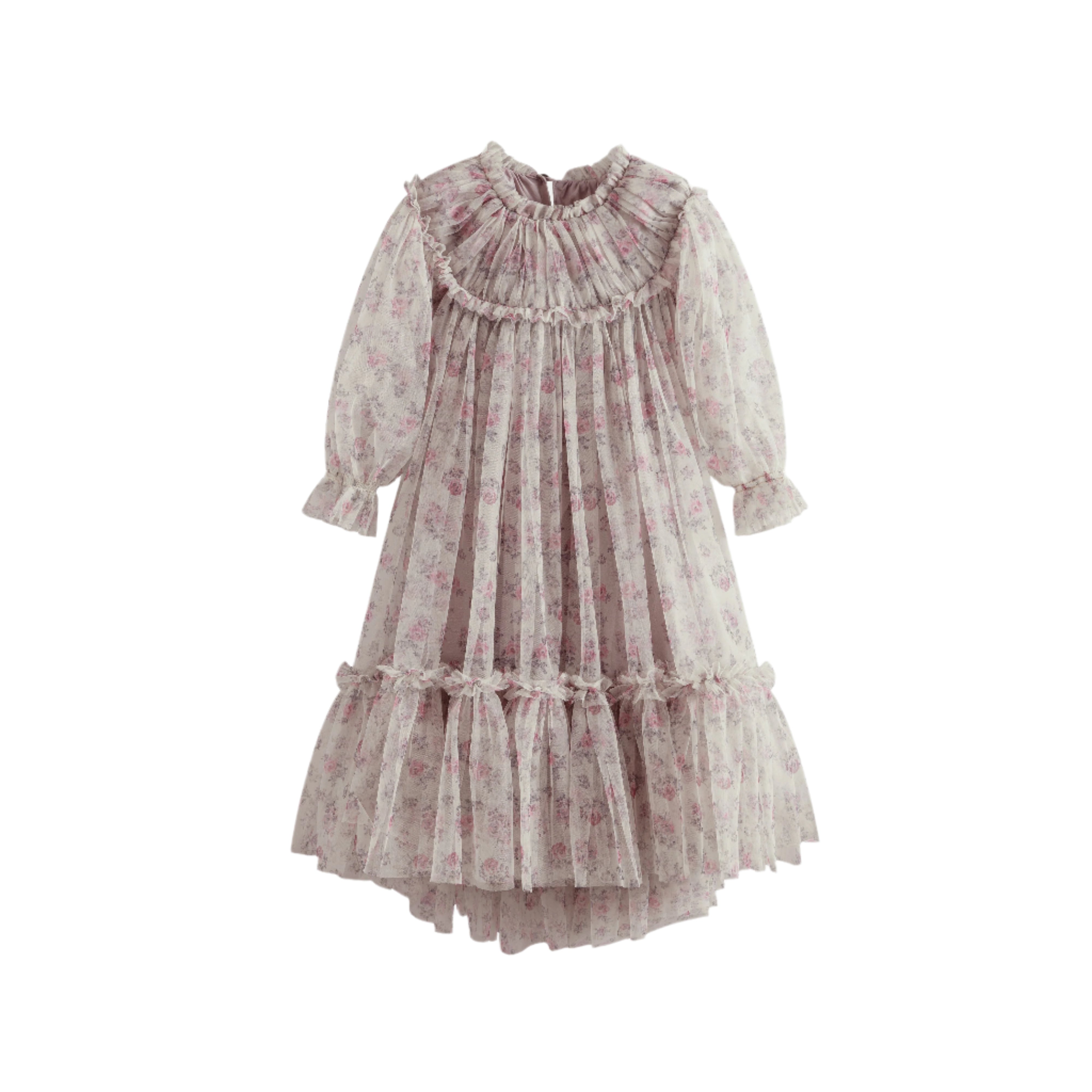 C'era Una Volta Marisol pink roses dress
