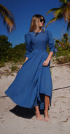 Tess Blue Skirt by Luna Mae