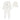 Doll white footie set by Lilette
