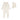 Lilette Emblem cream/oat footie set