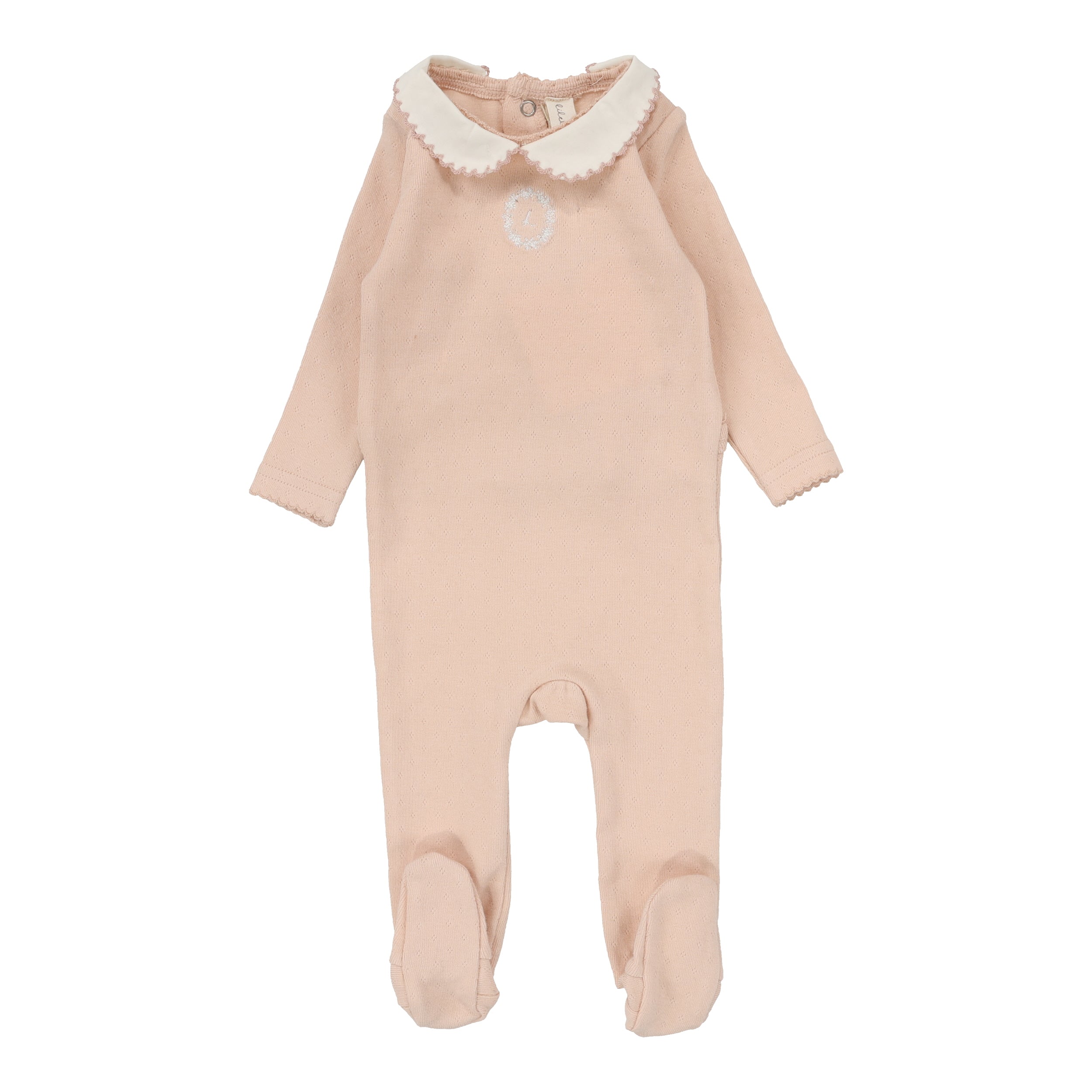 Lilette Emblem dusty pink footie