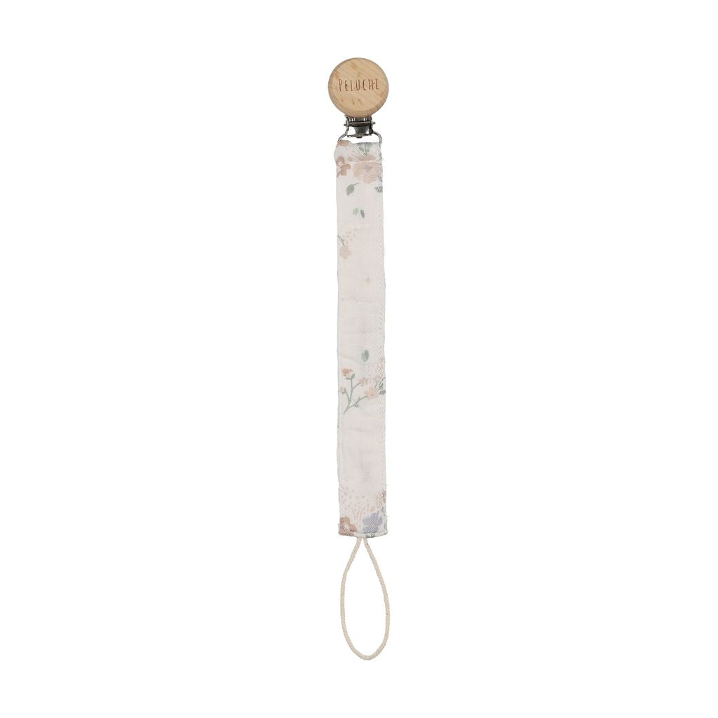 Peluche Floral Paci Clip