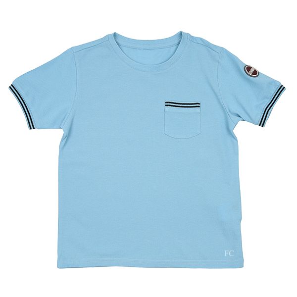 Sky blue pocket t-shirt by Colmar