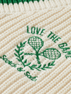 Chest embroidery v-neck pullover by Scotch & Soda