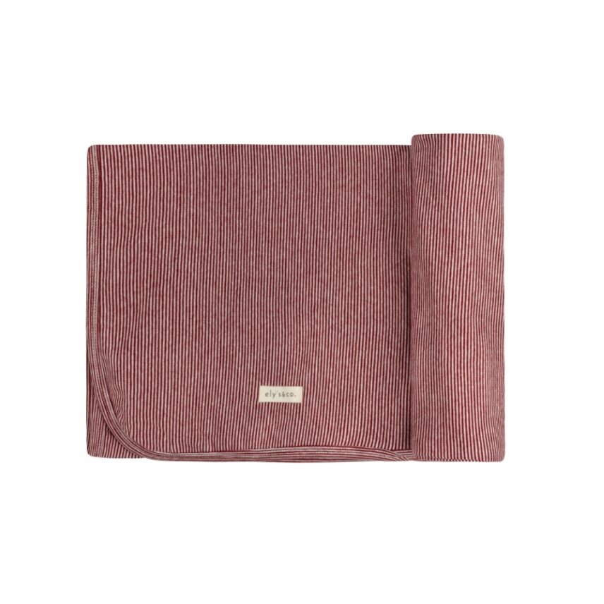 Ely's & Co Autumn kids ivory/pink blanket