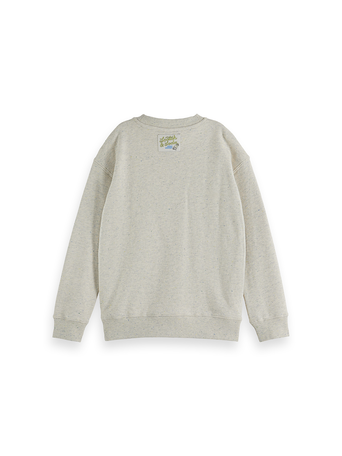Scotch & Soda Artwork Mélange Sweatshirt