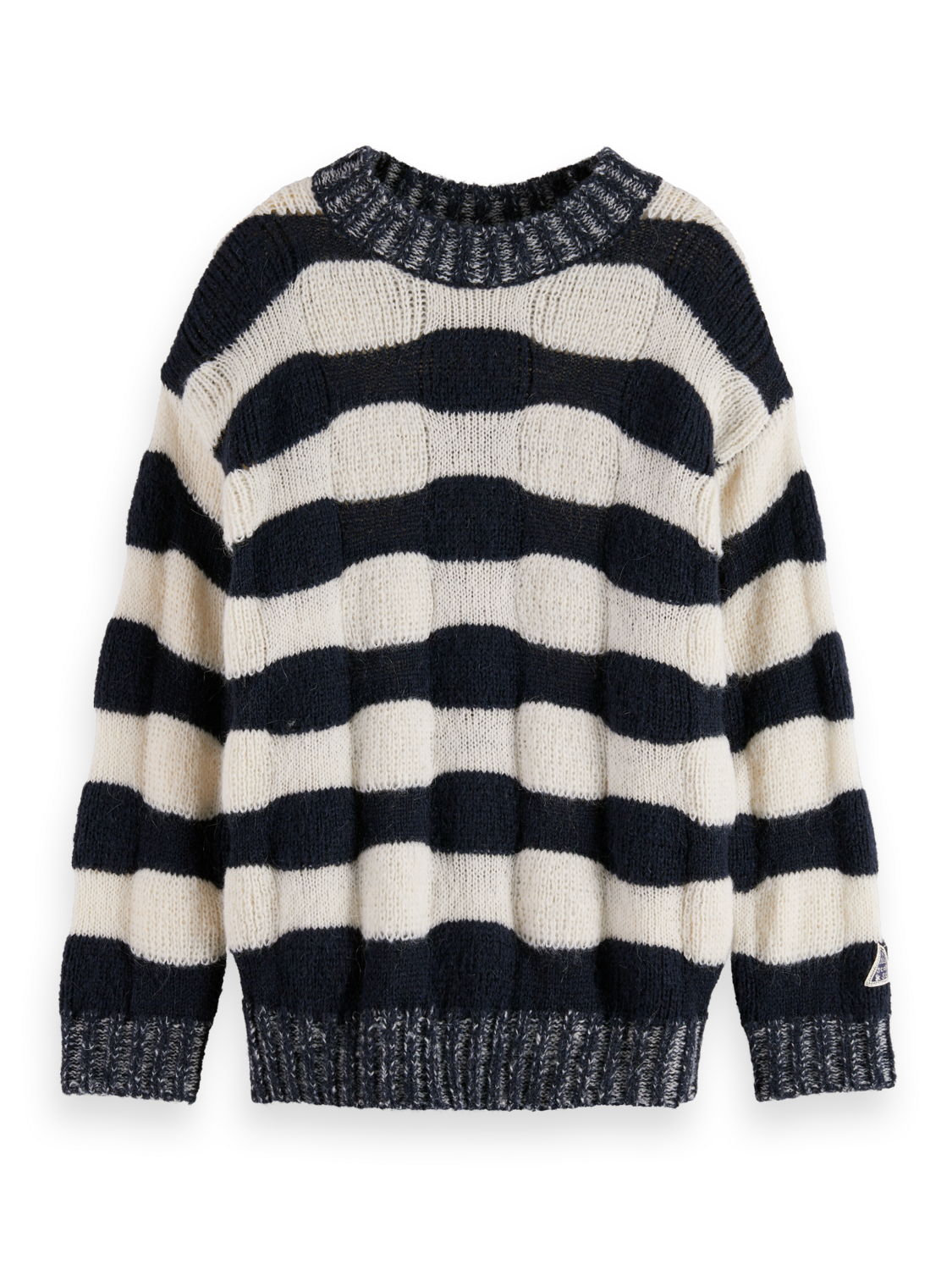 Scotch & Soda Chunky Striped Pullover