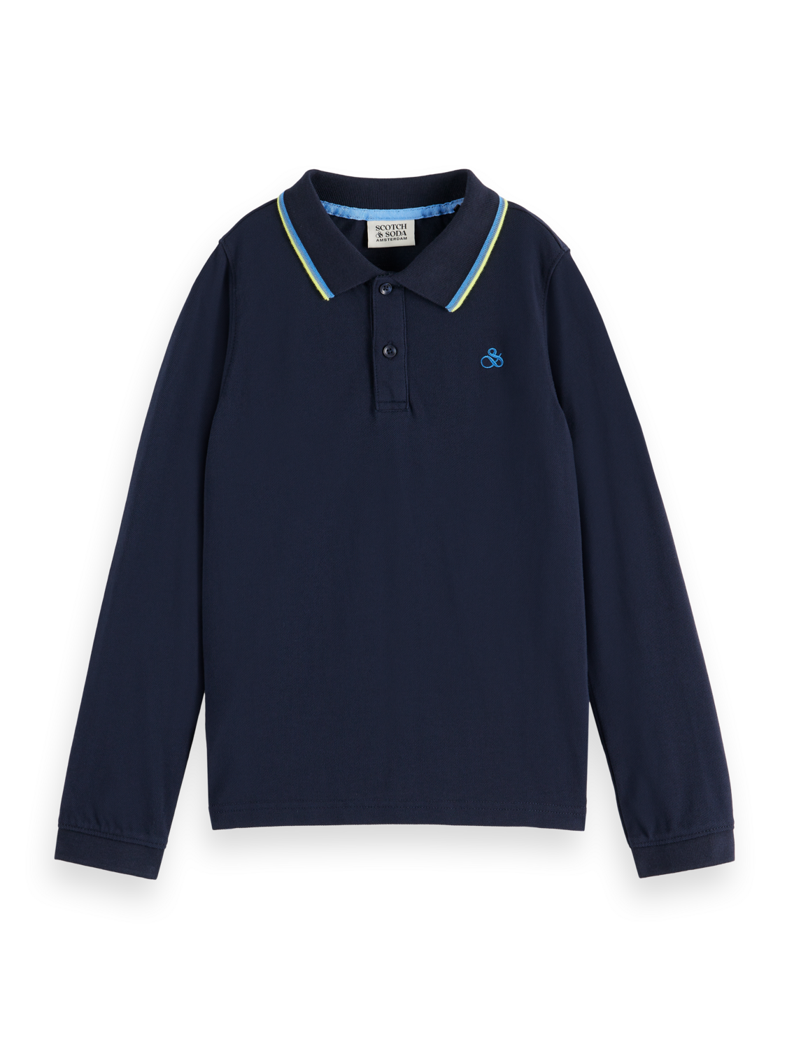 Scotch & Soda Sky Captain Long Sleeve Polo