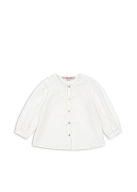 Konges Slojd Rilo white collar shirt