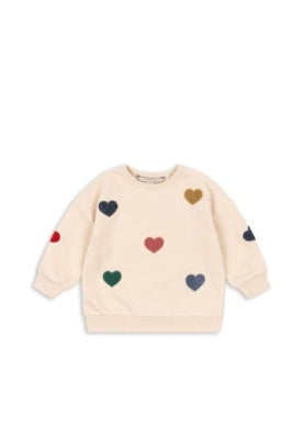 Konges Slojd Multi heart sweatshirt