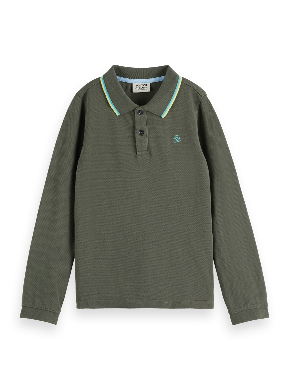 Scotch & Soda Thyme Long Sleeve Polo