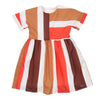 Mocha stripe dress by Alitsa