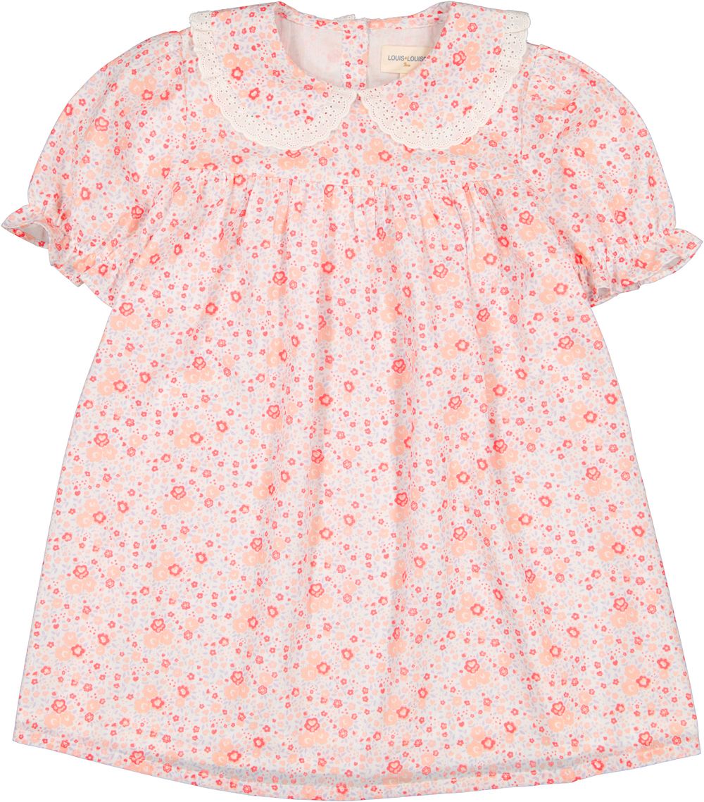 Twiggy red romantic flower dress by Louis Louise