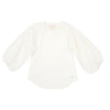 Puff sleeve white t-shirt by Petite Pink