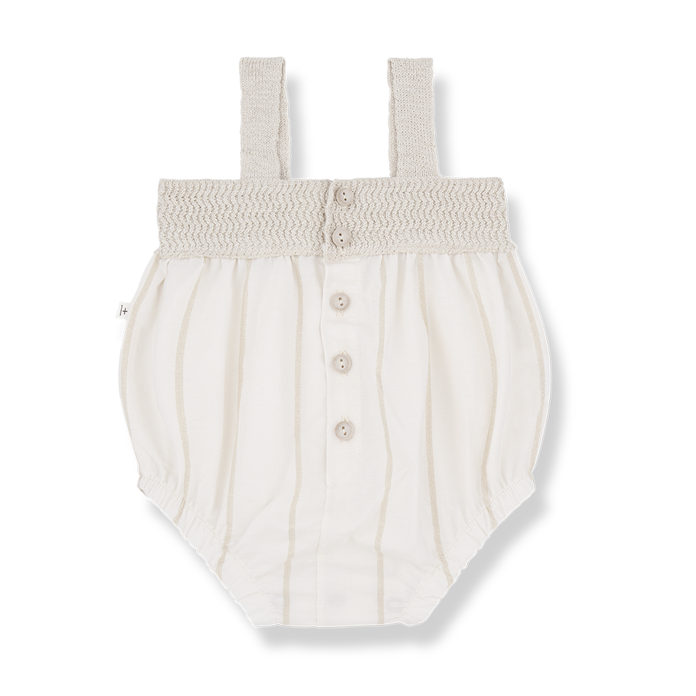 Zeus off white romper by 1 + In The Family