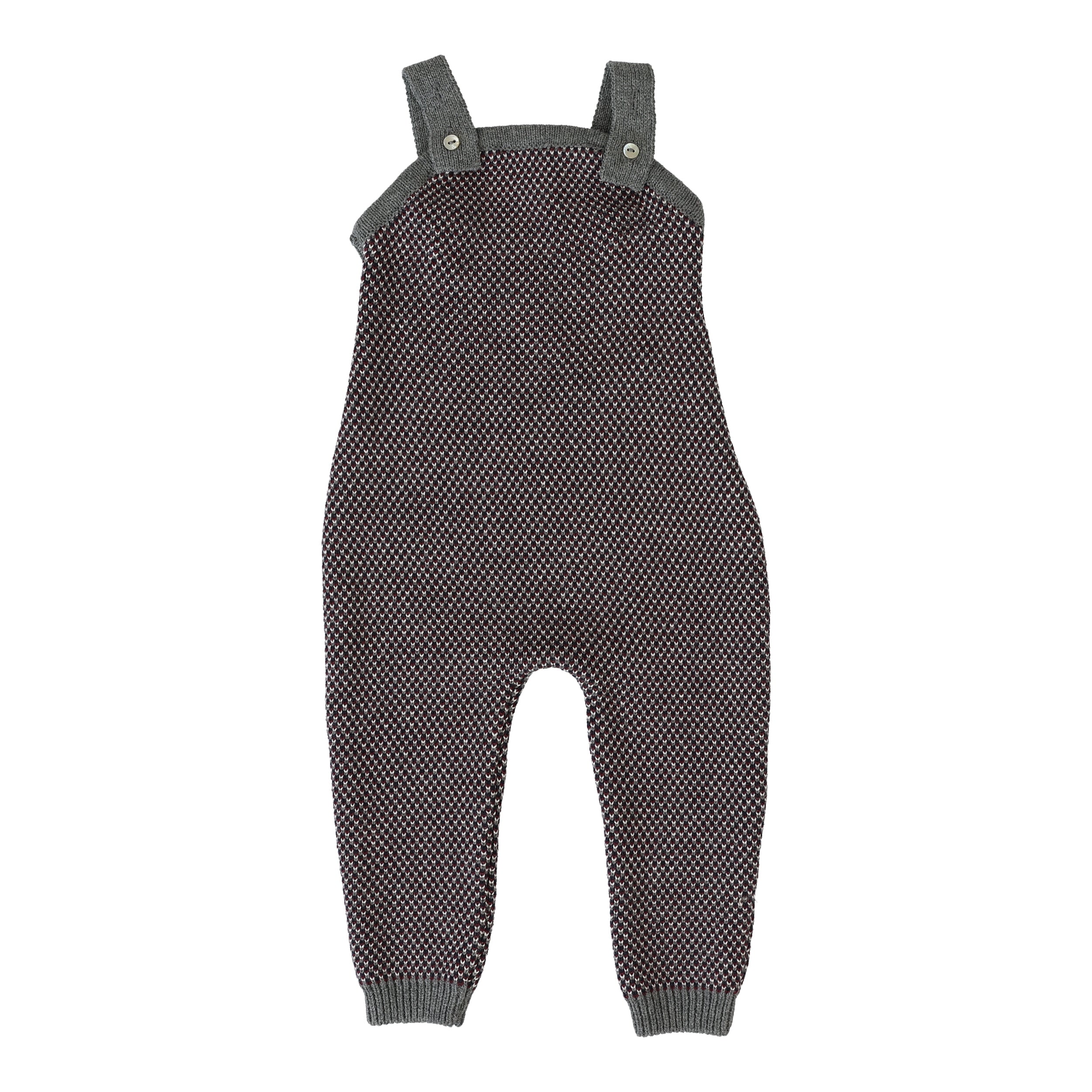Lil Legs Multi knit overalls