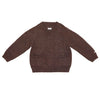 Louc espresso sweater by Donsje