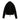 Zipper ribbed black cardi by Luna Mae