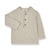 Andre oatmeal henley top + leggings by 1 + In The Family