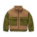 Colorblock Sherpa Jacket by Sproet & Sprout - Flying Colors