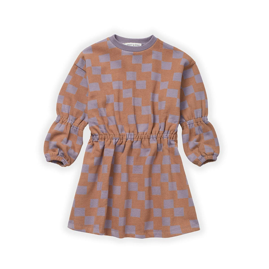 Block Print Balloon Dress by Sproet & Sprout