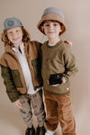Colorblock Sherpa Jacket by Sproet & Sprout - Flying Colors