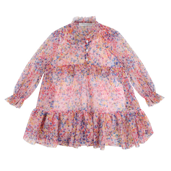 All-over print pink dress by Philosophy - Flying Colors