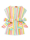 Rainbow print cover up by Missoni