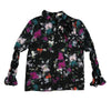 Faded floral print top by Alitsa