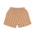 Caramel bermuda stripe shorts by Buho - Flying Colors