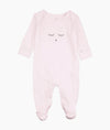 Sleeping cutie pink footie + hat by Livly