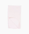 Gold dots pink blanket by Livly