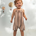 Linen stripe overall by Belati - Flying Colors
