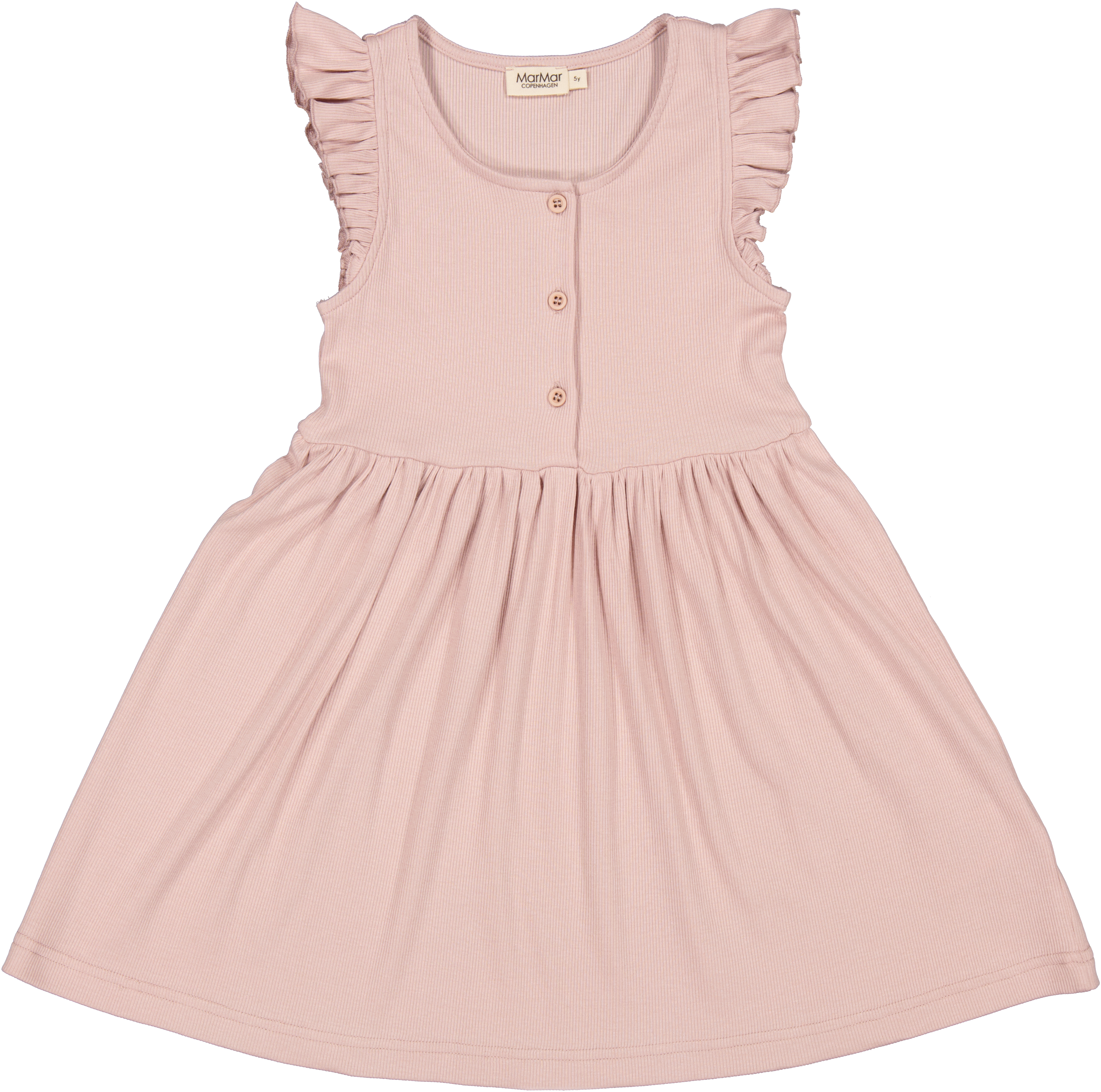 Dova frill faded rose dress by Marmar