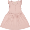 Dova frill faded rose dress by Marmar