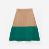 Boucle green skirt by Weekend House Kids