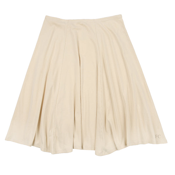 Beige short skirt by Luna Mae