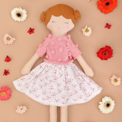 Agnes Linen Doll by Albetta