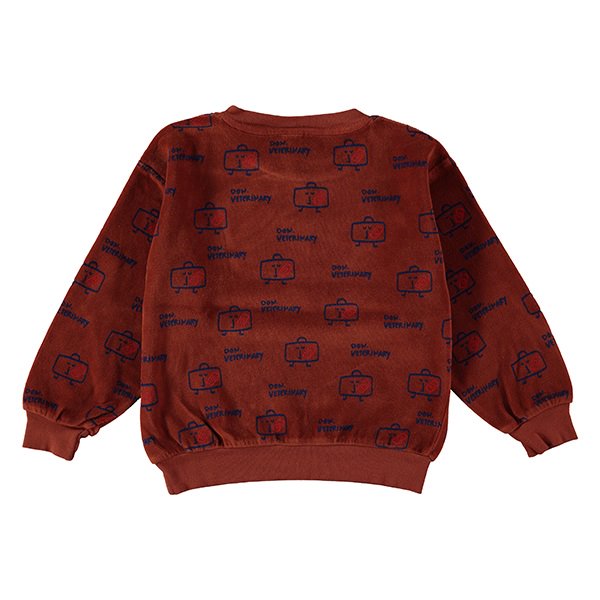 Velvet veterinary sweatshirt by Bonmot