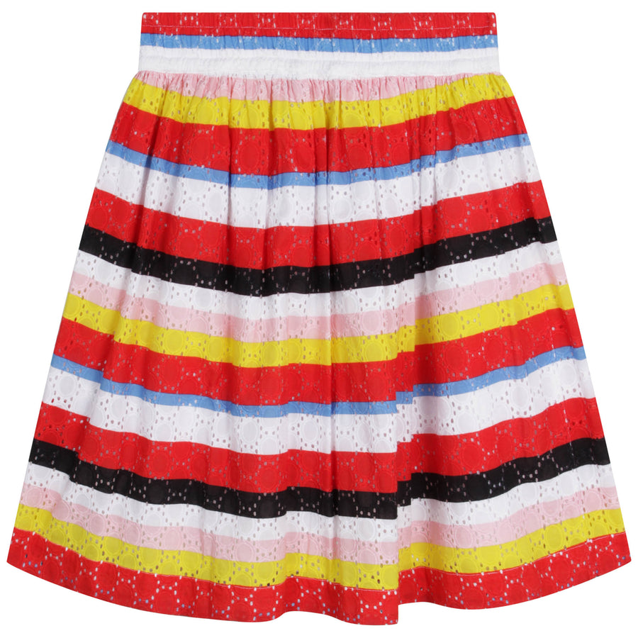 Multicolor drawstring skirt by Sonia Rykiel