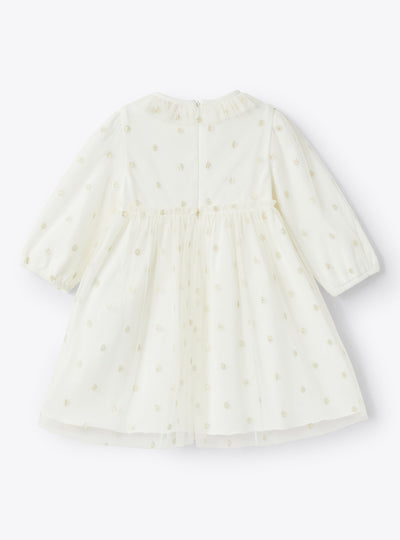 Baby Girl Tulle Dress by Il Gufo