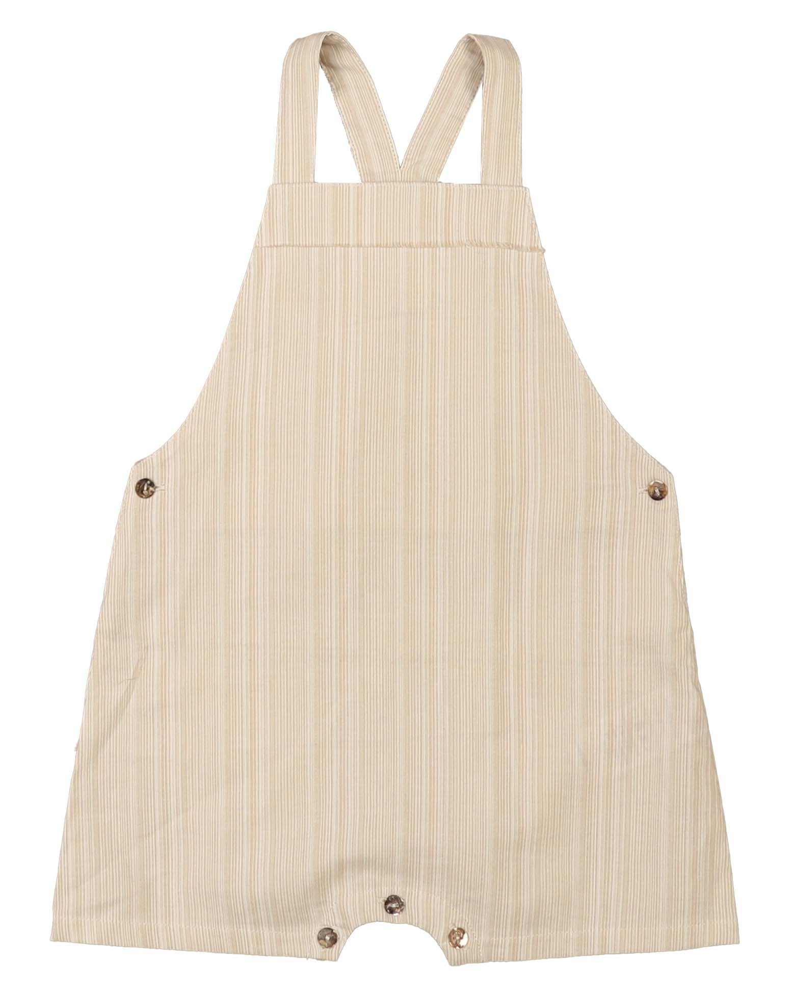 Striped nougat overall by Belati - Flying Colors