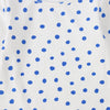 Polka dot print blue seamless tee by Bamboo