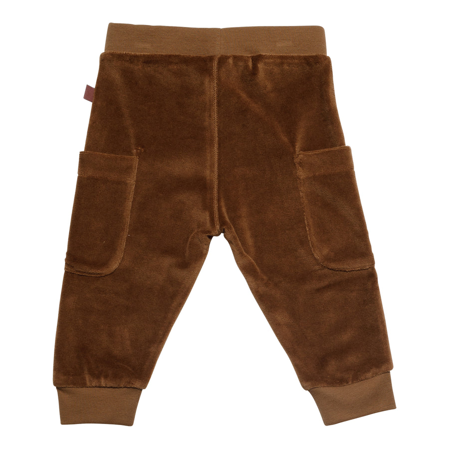Bay Velour Baby Daily Pant by Wynken