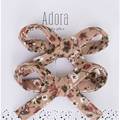 Adora Baby Gifts Mini Corduroy Bow Clips Set - Flying Colors